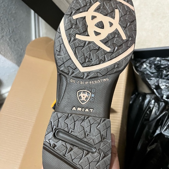 ARIAT WOMEN'S LATICO PULL ON WORK BOOTS - COMPOSITE TOE - Picture 6 of 7